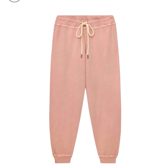 NEW The GREAT Cropped Sweatpants vintage pink Jogger Size 0 XS - Picture 1 of 6